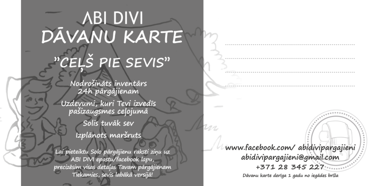 SOLO PĀRGĀJIENS "CEĻŠ PIE SEVIS"